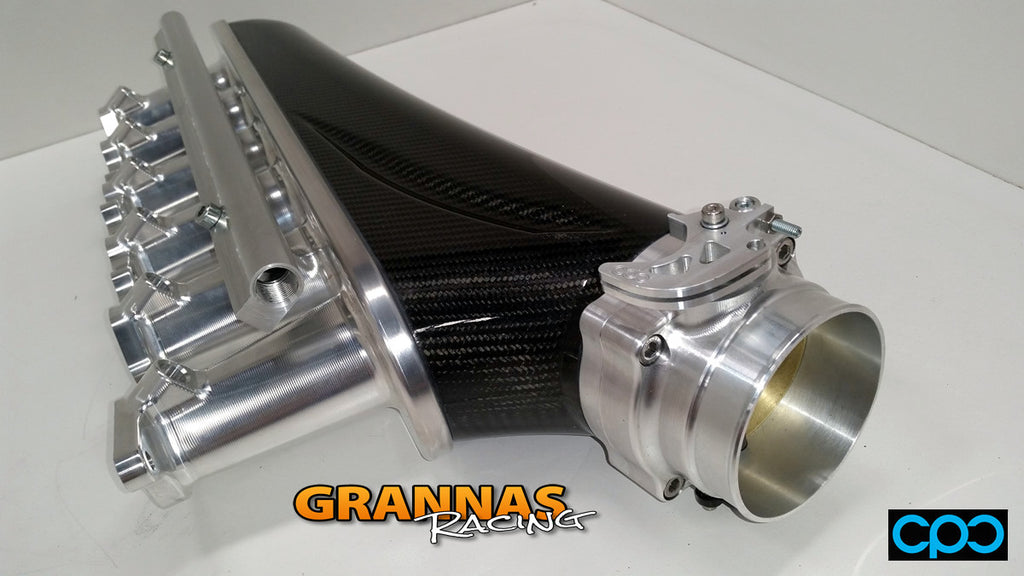 Carbon Fiber 2JZ-GTE and 2JZ-GE Billet Intake manifolds!