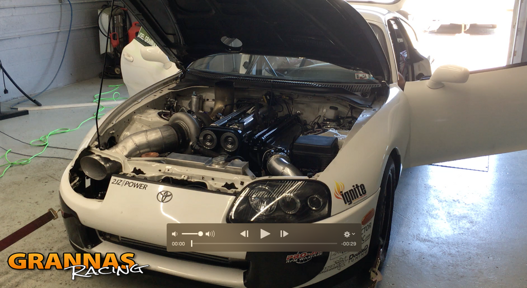 Grannas Racing 2000 Horsepower Supra dyno