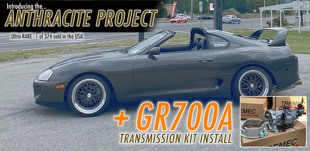 GR700A complete install on our new Anthracite Supra Project