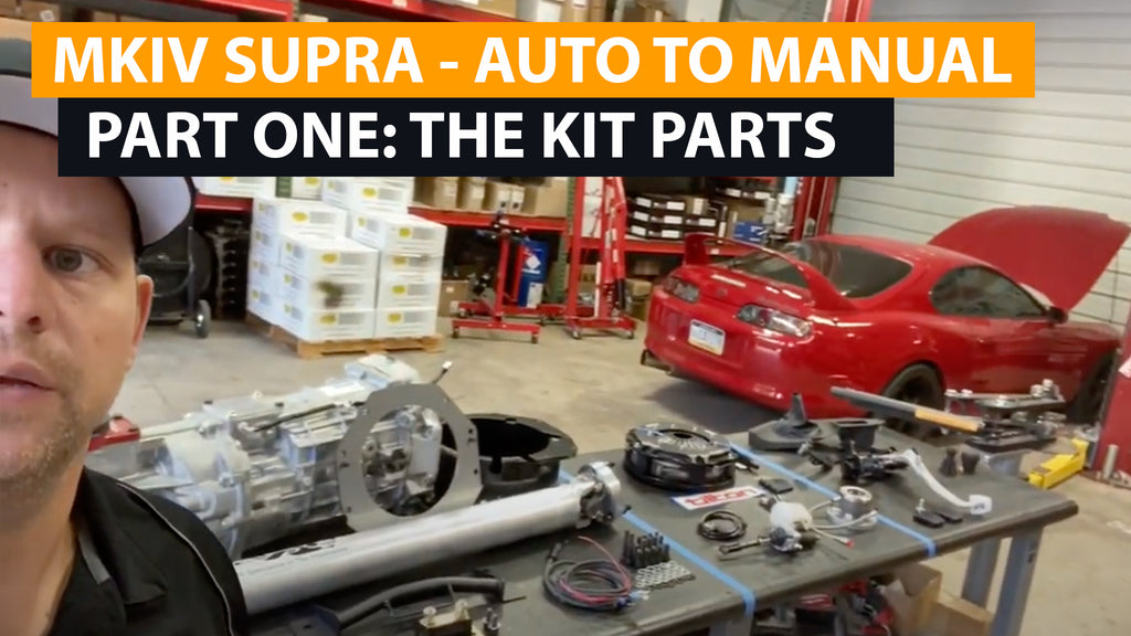 MKIV Supra Auto to Manual Swap (version 2) - Intro and Part One - GR700 Magnum-F kit