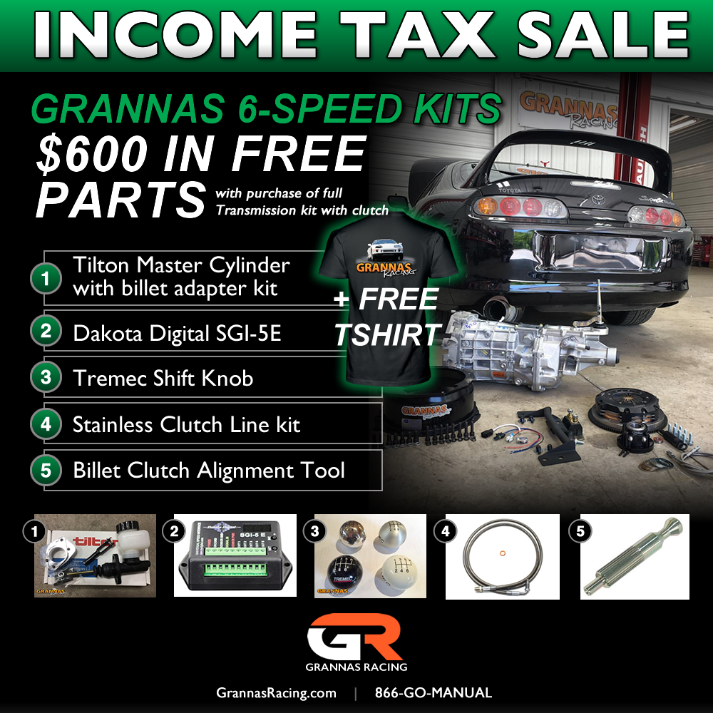 Grannas Racing Income Tax Refund Sale 2018