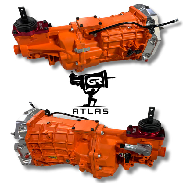 Grannas Racing Atlas T56 Magnum roll race and drag racing transmission