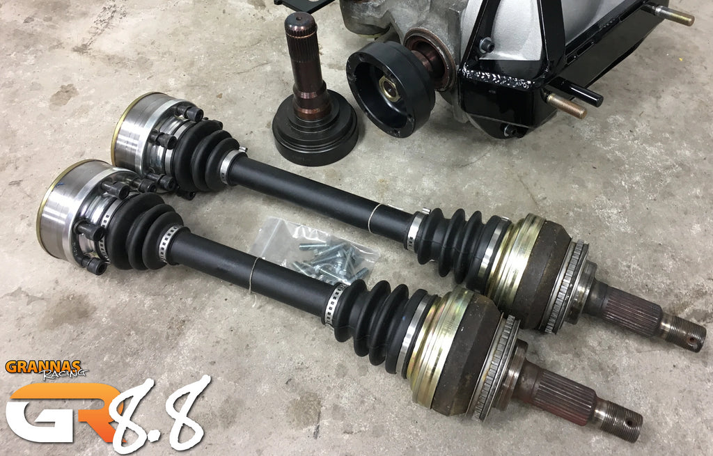 Supra SC300 Ford 8.8 Explorer diff swap kit Grannas Racing