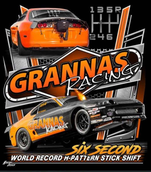 WORLD RECORD “Six Second” Supra Hoodie - Grannas Racing